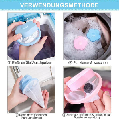 Waschmaschinen-Fell- und Fussel-Entferner Mesh Beutel