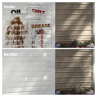 Allzweck-Fenster- und Oberflächenreiniger mit Gartenschlauchanschluss