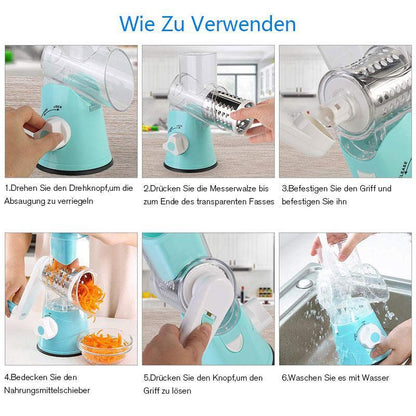 Handbetriebener Gemüsezerkleinerer