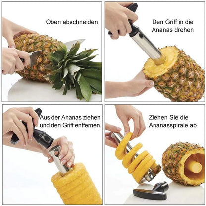 Ananas-Schneider mit Kernenentferner