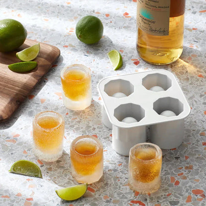 Eisige Shotform – Wiederverwendbare Eisglas-Form