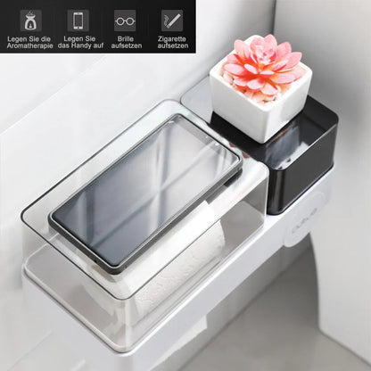Wandmontierte 3-in-1 Badezimmer-Aufbewahrungsbox