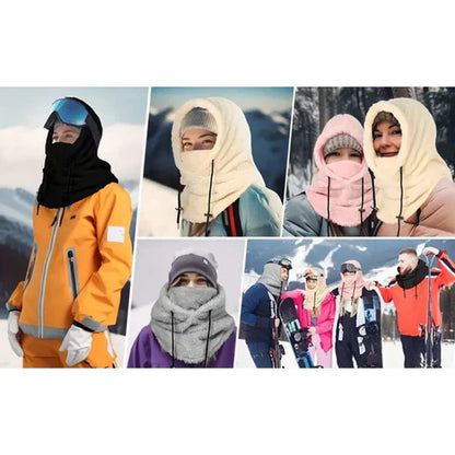 Fleece Outdoor Kapuze mit Mehrfachfunktion