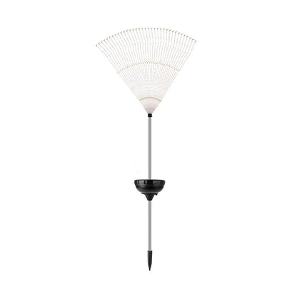 Solarbetriebene Gartenlichter in Feuerwerksoptik