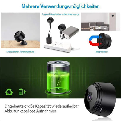 1080p Magnetische Mini WiFi Kamera
