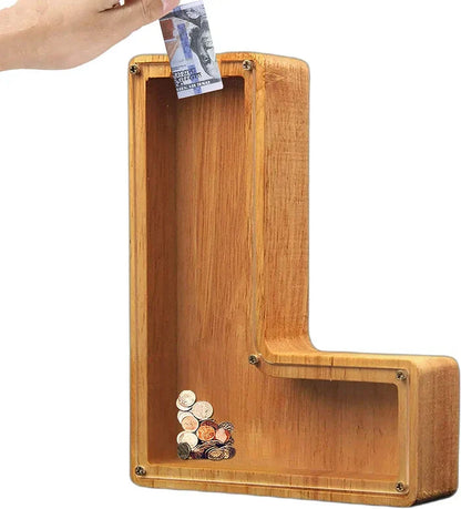 Personalisierbare Sparbox aus Holz – Stilvoll und nachhaltig