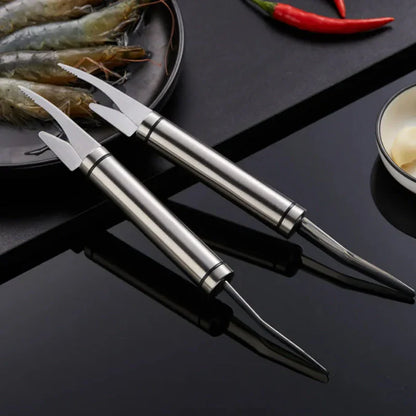 Multifunktionales Fisch- & Garnelenmesser