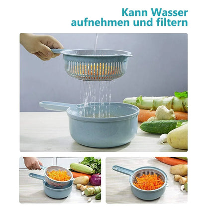 9-in-1 Multifunktionaler Gemüseschneider Set