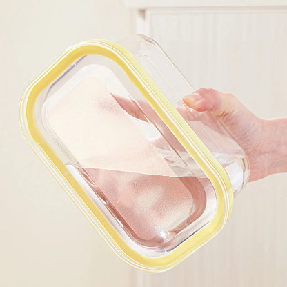 Butterdose mit integriertem Schneidesystem