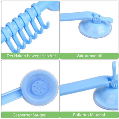 Starker Saughaken mit 6 Haken