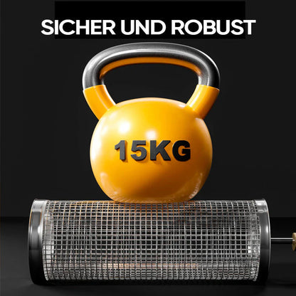 Drehbarer Edelstahl-Grillkäfig
