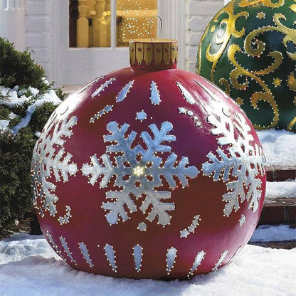 Aufblasbare Weihnachtsdekoration für den Garten
