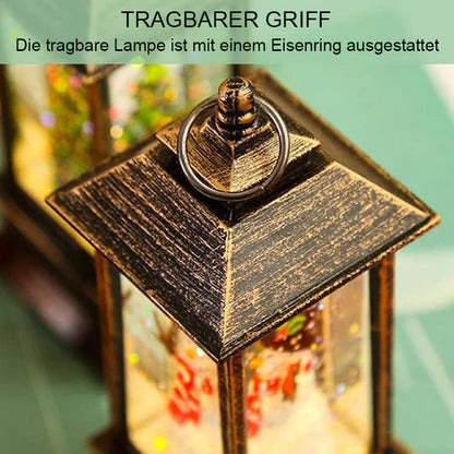 Weihnachtliche LED-Wasserlaterne – Magische Festtagsstimmung!