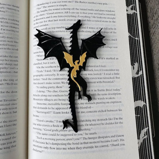 Drachen-Lesezeichen – Dein neuer Lesebegleiter