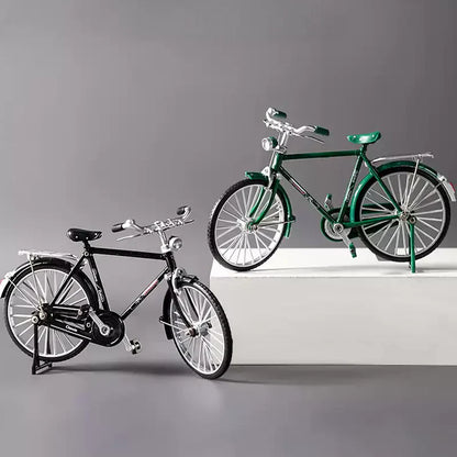 Retro-Fahrradmodell – Detailgetreue Miniatur für Sammler