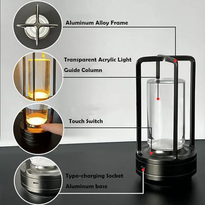 Vintage Glow Tischlampe
