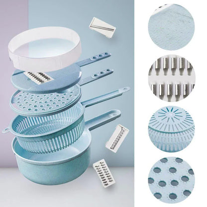 9-in-1 Multifunktionaler Gemüseschneider Set