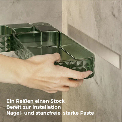 Drehbares Wand-Eckregal – Platzsparende Aufbewahrung