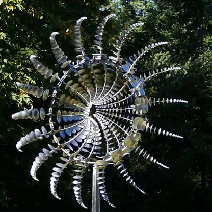 Metall-Windmühle – Magische Bewegung für deinen Garten
