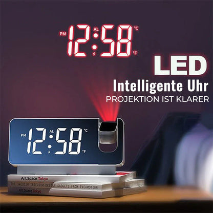 ZeitWurf – Digitale Projektionsuhr für Wand & Decke