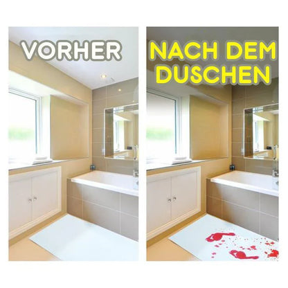Gruseliger Farbwechsel-Badvorleger
