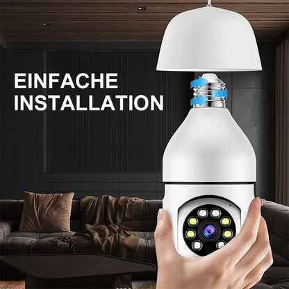 Smart Wireless Überwachungskamera mit integrierter Lampe