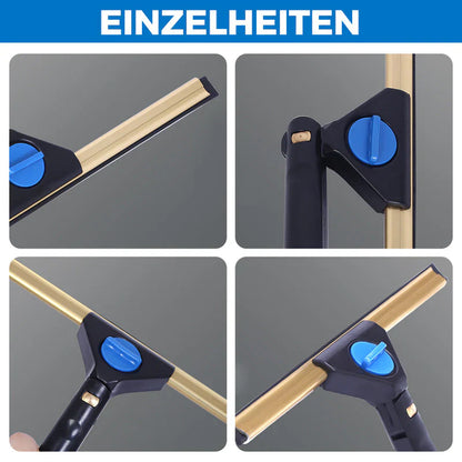 Multifunktionaler Glasschaber für Fenster und Glasoberflächen