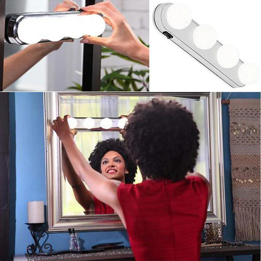 Kompakte LED-Schminkleuchte für perfekte Beleuchtung