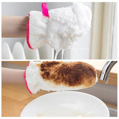 Wasserdichte Bambusfaser-Handschuhe für Haushalt & Küche