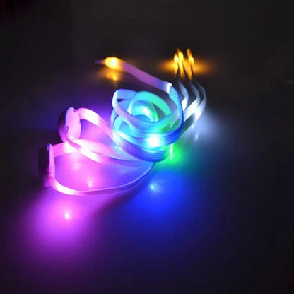 Leuchtende LED-Schnürsenkel – Für einen strahlenden Auftritt bei Nacht