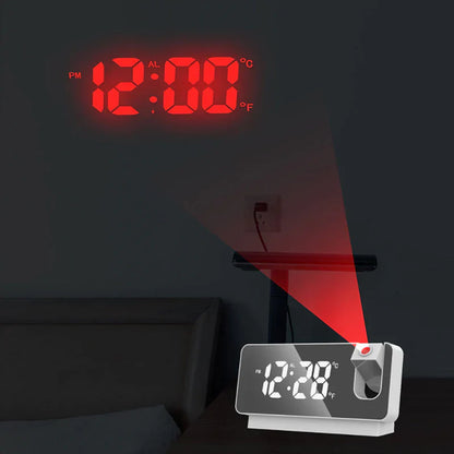 ZeitWurf – Digitale Projektionsuhr für Wand & Decke