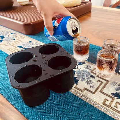 Eisige Shotform – Wiederverwendbare Eisglas-Form