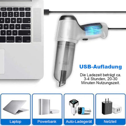 Kabelloser 3-in-1 Mini-Handstaubsauger