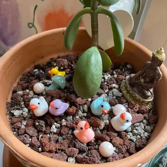 Mini Gelbe Enten Dekoration