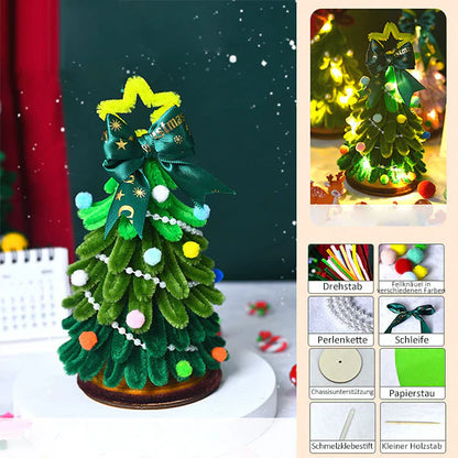 Handgefertigte Weihnachtsbaum-Ornamente zum Selbstgestalten