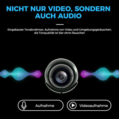 Smarte Mini-Überwachungskamera – Dein Zuhause immer im Blick