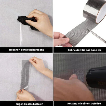 Reparaturband für Netze und Stoffe