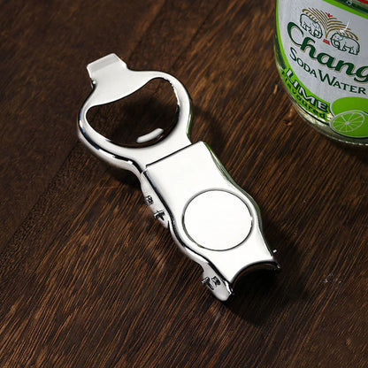 Praktischer 2in1 Flaschenöffner & Verschluss