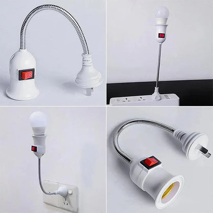 Bunte LED-Party-Glühbirne – Dreht sich automatisch für coole Lichteffekte!