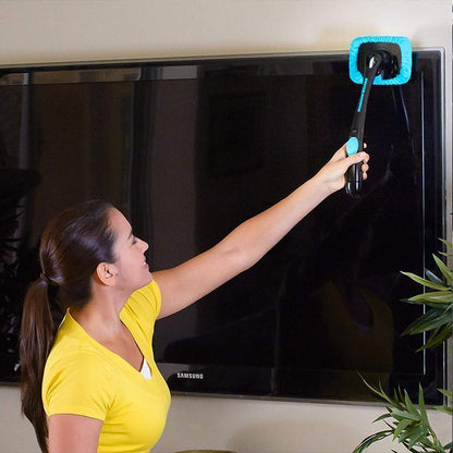 FensterPro – Fensterreiniger mit wiederverwendbarem Mikrofaserbezug
