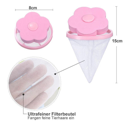 Waschmaschinen-Fell- und Fussel-Entferner Mesh Beutel