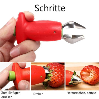Erdbeeren-Stiel Entferner