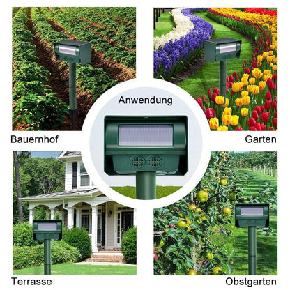 Solar-Tierabwehrgerät – Umweltfreundlich, Sicher und Effektiv