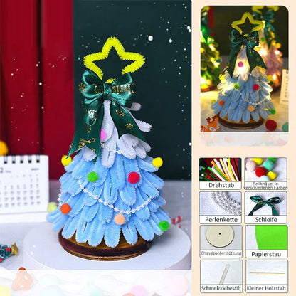 Handgefertigte Weihnachtsbaum-Ornamente zum Selbstgestalten