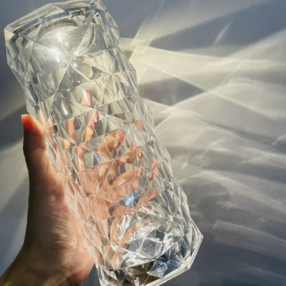 Romantische Kristall-Tischlampe – Eleganz und Stil für Ihr Zuhause