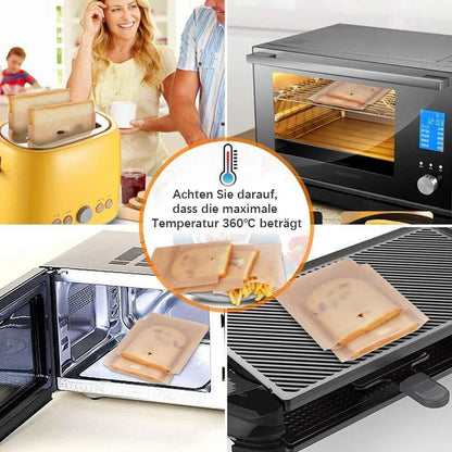 Wiederverwendbare Antihaft-Toaster-Taschen, 5er-Pack