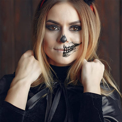 Halloween Scherz-Tattoos – 10 Temporäre Gruselaufkleber