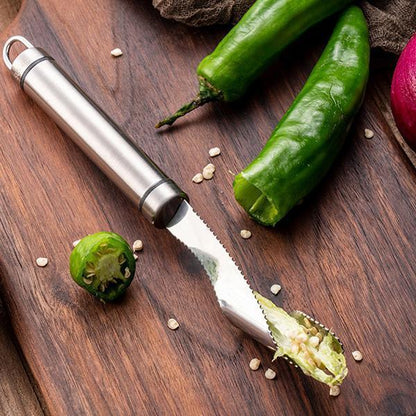 Edelstahl Samenentferner für Gemüse und Obst