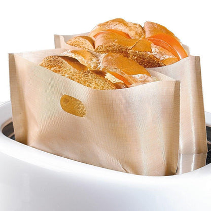 Wiederverwendbare Antihaft-Toaster-Taschen, 5er-Pack