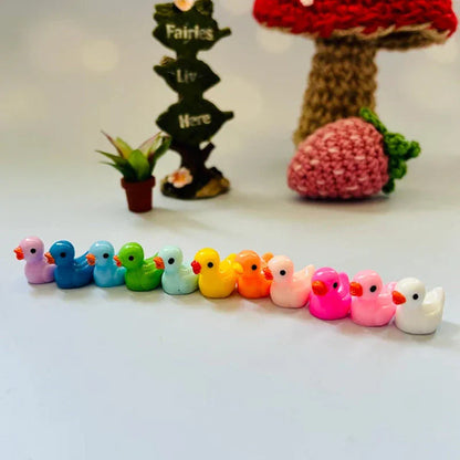Mini Gelbe Enten Dekoration